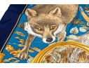 Hermès Fabulous Chasse Au Bois Woodland Scene Silk Scarf