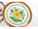 19th Century Hand-Painted Porcelain Plates