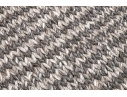 Cable Black & Grey Surya Loomed Wool Carpet, 8'-1