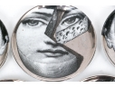 Set Of Five Italian, Fornasetti Ceramic Nut Plates