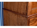 Antique Federal Mahogany Inlaid Linen Press