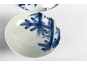 Group Of Four Blue And White Porcelain Plates
