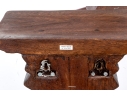 Quality Pair Of Carved Wall Bracket Shelves