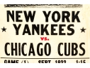 Collection Of Four Antique And Vintage Major League Baseball Posters With 1951 Pennant Poster