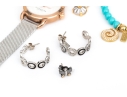Coach Collection Of Jewelry And Fashion Pieces, Including A Belt Buckle, Boxed, And A Sterling Ring