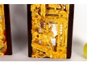 Pair Of Chinese Gilt Wood Carved Architectural Panels