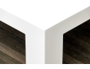 Jonathan Adler White Laquered Cocktail Table