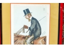 Set Of Six Leslie Matthew Ward (British, 1851-1922) Lithographic Prints