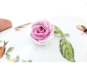 Herend Hungary Hand-Painted Porcelain Covered Bonbon Dish, Rothschild Bird (RO) Pattern