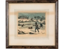English 19th Century Color Prints Of Hunts