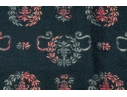 Loro Piana Beautiful Black Cashmere And Suede Edged Throw