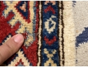 Hand-Knotted Caucasian Wool Carpet Runner, 2'6