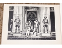 Vintage 1973-74 DDR Portfolio Of Prints Along With A Collection Of Other Prints