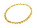 18k Yellow Gold Fabulous Vintage Brushed 
