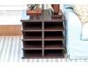 Quality End Table With Sixteen Shelves
