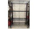 Black Shelving Unit