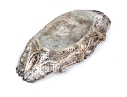 Silver Pierced Oval Bowl, 5.33 Ozt. 