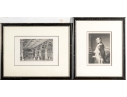 Vintage 1973-74 DDR Portfolio Of Prints Along With A Collection Of Other Prints