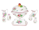 KG Luneville Hand-Painted French Ceramic Serving Wares
