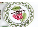 Set Of Fourteen Portuguese Hand-Painted Conimbricer Winterthur Interpretation Ceramic Plates