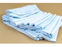 Set Of Eleven Embroidered Linen Napkins And One Tablecloth