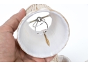 Set Of Nine Quality Diminutive Lamp Or Chandelier Shades