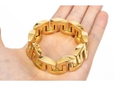 18k Yellow Gold Striking Chunky Opposing 