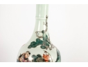 20th Century Chinese Famille Rose Porcelain Bottle Vase