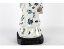 Chinese Blue And White Porcelain Elder Figurine