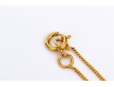 9k Yellow Gold Simple Fine Curb Link Chain