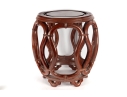 Asian Bentwood Drum Stool Or Side Table