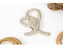 Collection Of Fashion And Limoge Brooches, Necklace And Two Jewelry Boxes