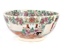 Hand-Painted Chinese Famille Rose Porcelain Bowl