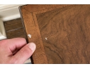 Banded Mahogany Bachelors Chest