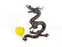Chinese Bronze Dragon Sculpture