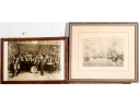 Vintage 1973-74 DDR Portfolio Of Prints Along With A Collection Of Other Prints