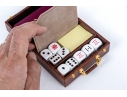 Vintage Asprey Cased Playing Card Set With Dice
