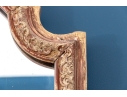 Antique Carved Wood And Gesso Gilt Mirror