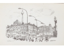 Vintage 1973-74 DDR Portfolio Of Prints Along With A Collection Of Other Prints