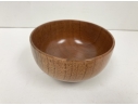 Turned Wood Tea Bowl Form Vessel  After Bob Stockdale