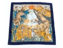 Hermès Fabulous Chasse Au Bois Woodland Scene Silk Scarf