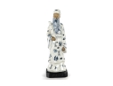 Chinese Blue And White Porcelain Elder Figurine