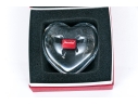 Baccarat Crystal Heart Paperweight Boxed