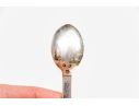 Set Of Twelve George Jensen Pyramid Sterling Demitasse Spoons, 4.57 Ozt.