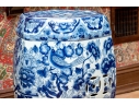 Decorative Chinese Blue And White Porcelain Garden Stool