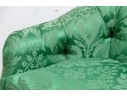 Fabulous Custom Silk Upholstered Tub Back Armchair