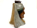 Art Nouveau Figural Match Holder 