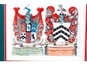 Three Decorative Prints Of Heraldic Coats Of Arms