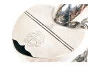 Antique English Silverplate Nautilus Spoon Warmer 