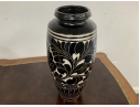 Decorative Chinese Sung Dynasty Style, Cizhou Glazed Ceramic Vase 